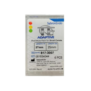 Kerr SybronEndo TF Adaptive Small Canal Kit - 27mm (6-Pack) | SKU: W-817-3007